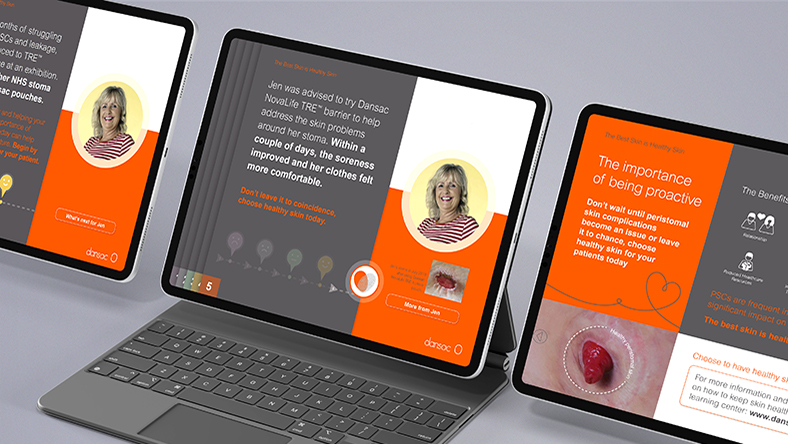 <p><strong>Dansac</strong><br />
Skin Health Patient Journey</p>